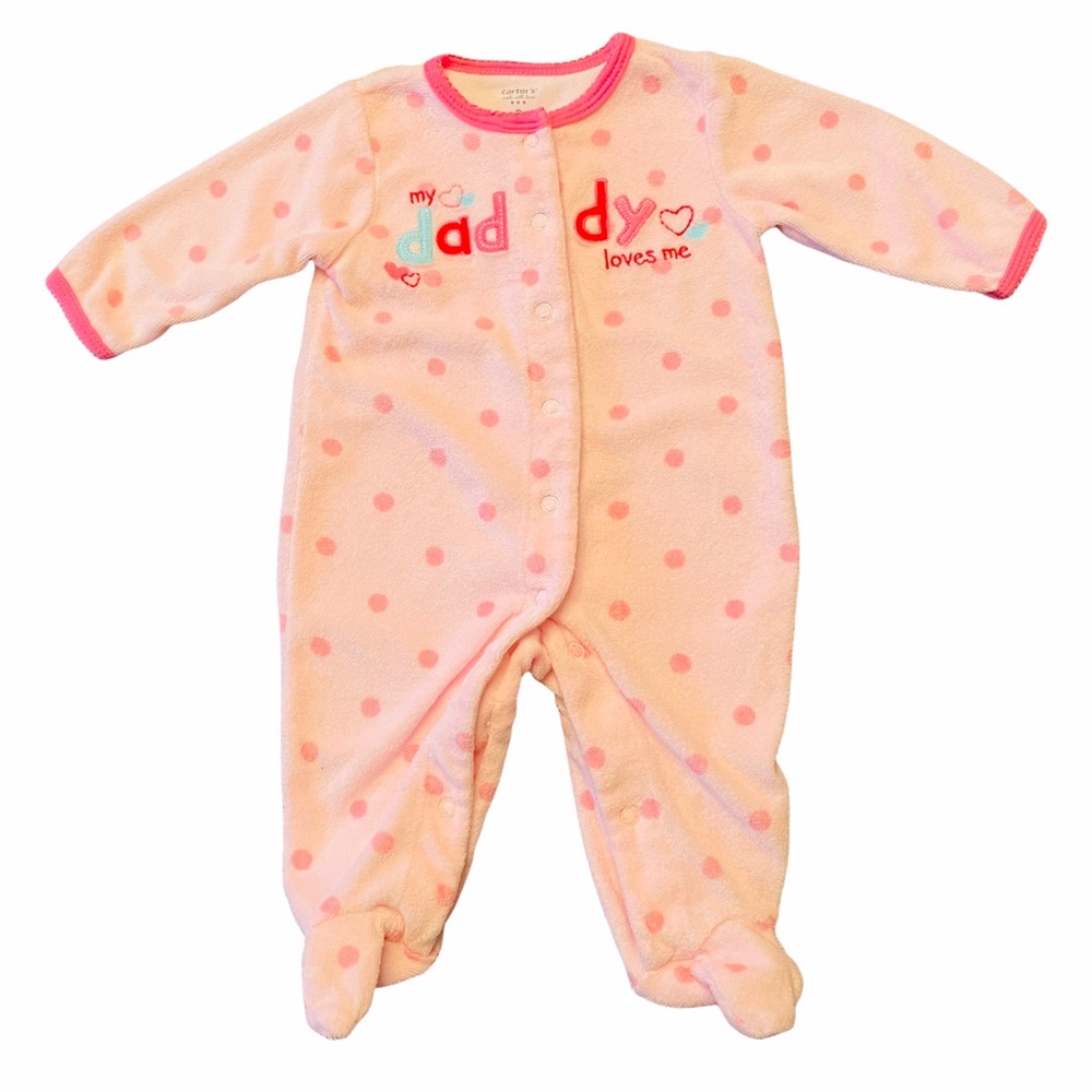 Carter's My Daddy Loves Me Cotton Onesie
